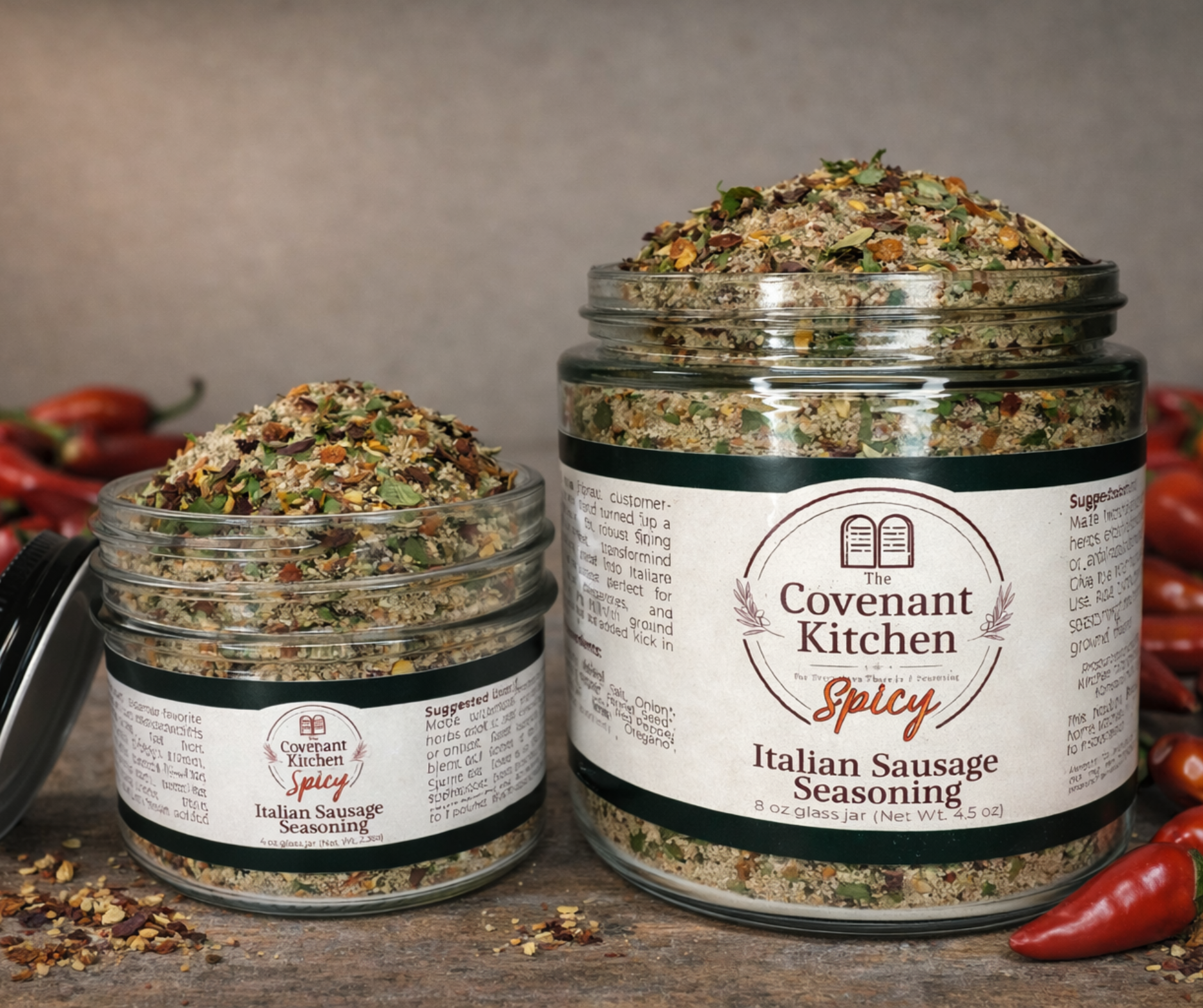 Spicy Italian Sausage  Seasoning