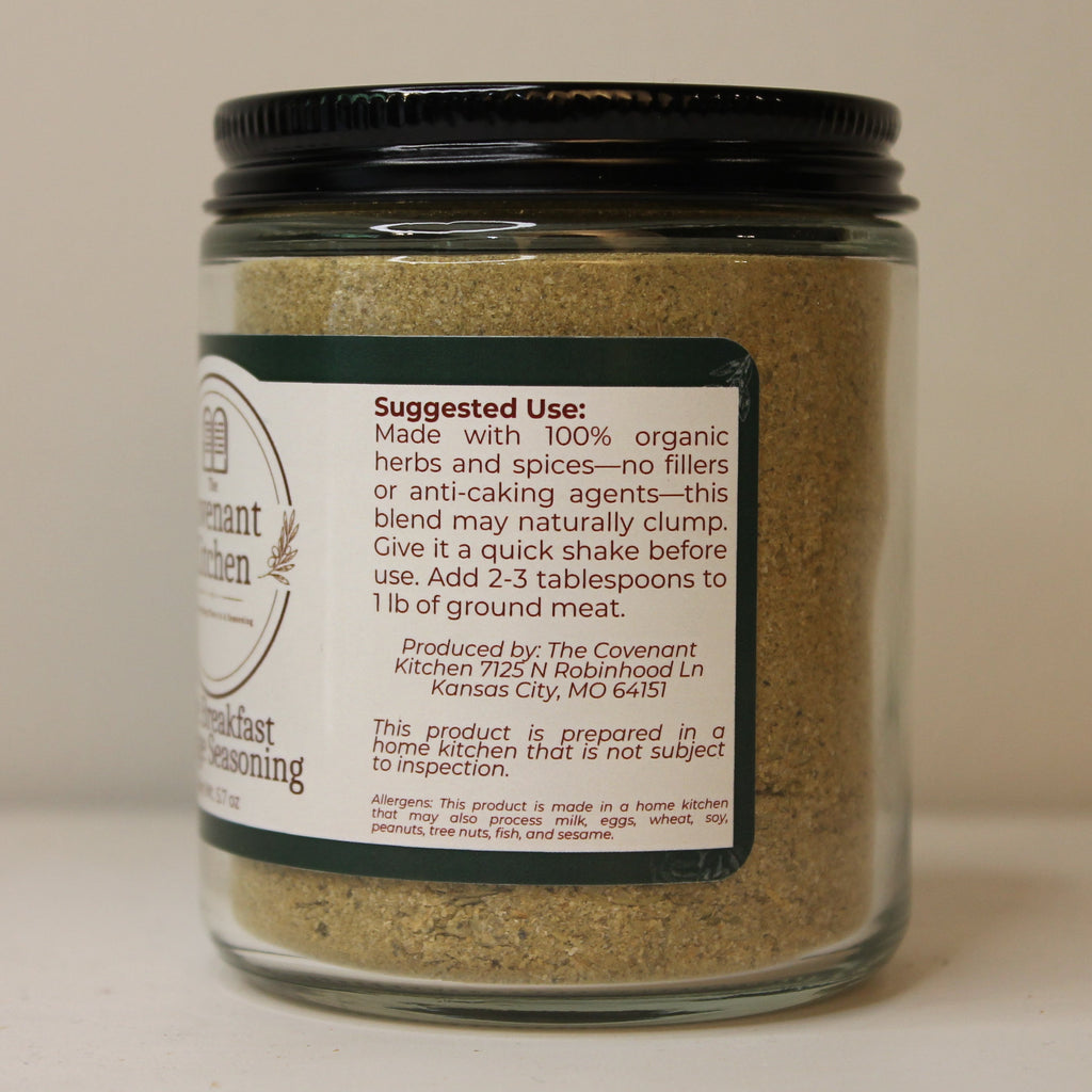 Sage Breakfast Sausage Seasoning